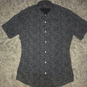 MK Short Sleeve Button Down Shirt